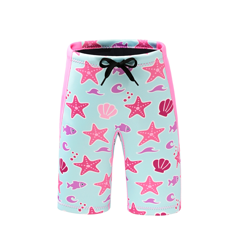 Split Kids' Wetsuit – Girls' Diving Top & Shorts, Warm, Sun Protection for Surfing, Snorkeling, Jellyfish Protection, Unisex Kids' Swimwear 7