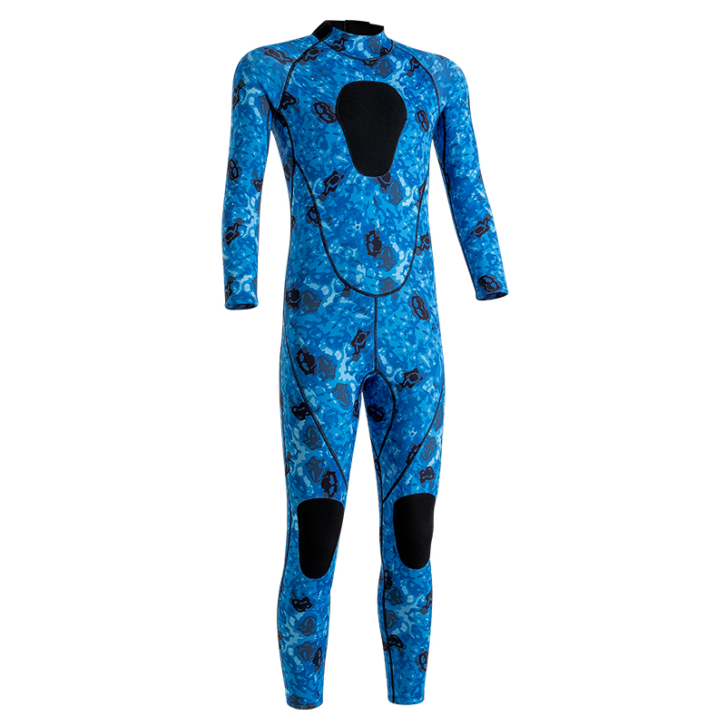 Custom Camouflage Full Wetsuit for Men & Women - Warm Winter Swimming, Snorkeling & Surfing Suit 3