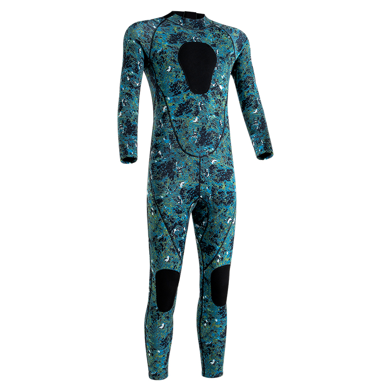 Custom Camouflage Full Wetsuit for Men & Women - Warm Winter Swimming, Snorkeling & Surfing Suit 5