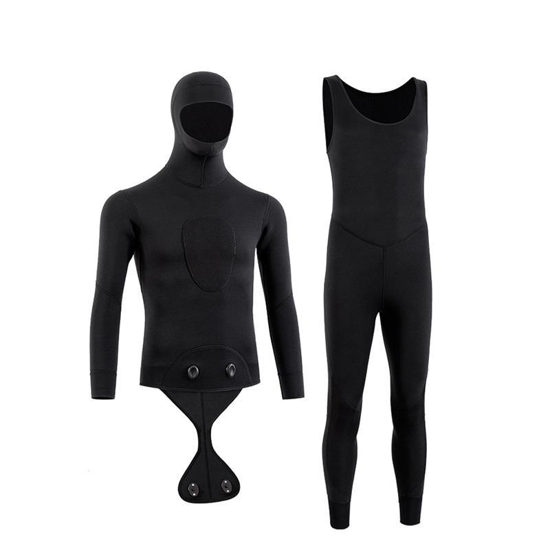 Camouflage Spearfishing Wetsuit – Customizable with Specified Materials & Thickness, Unisex for Diving Vests, Diving Jackets, Split Wetsuits, and Warm Snorkeling 2