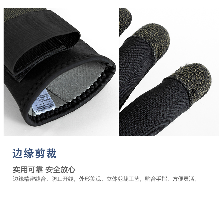 Kevlar Diving Gloves, Warm Snorkeling Gloves for Fishing & Crab Catching, Smooth Surface Gloves with Titanium Coating, Scratch-resistant Gloves