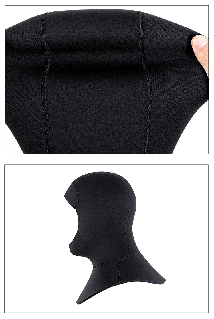 Custom-made Diving Hood, Wetsuit Hood, Snorkeling Cap, Thermal Protective Cap, Winter Swimming Cap, Neoprene Cap