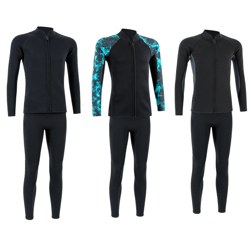 Split Wetsuit Design, R&D & Production: Custom Small-Batch Orders, Bulk Manufacturing for Swimming, Winter Swimming, Water Sports, Diving Tops, Diving Bottoms, and Scuba Wetsuits 5