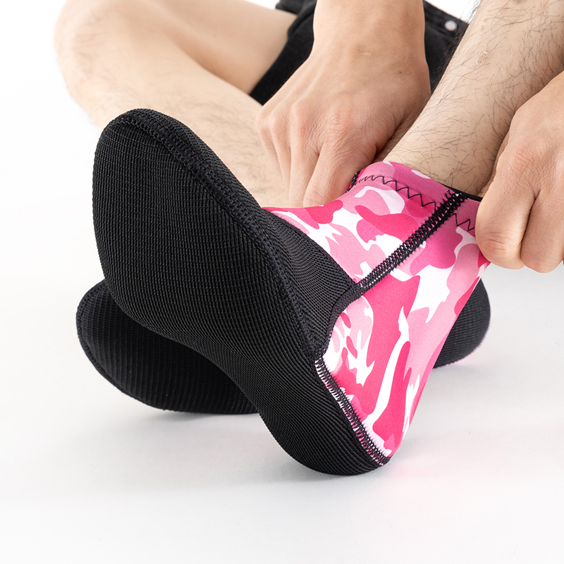 Custom Dive Socks, Snorkel Socks, Protective Beach Socks, Camouflage Wetsuit Socks for Surfing 13