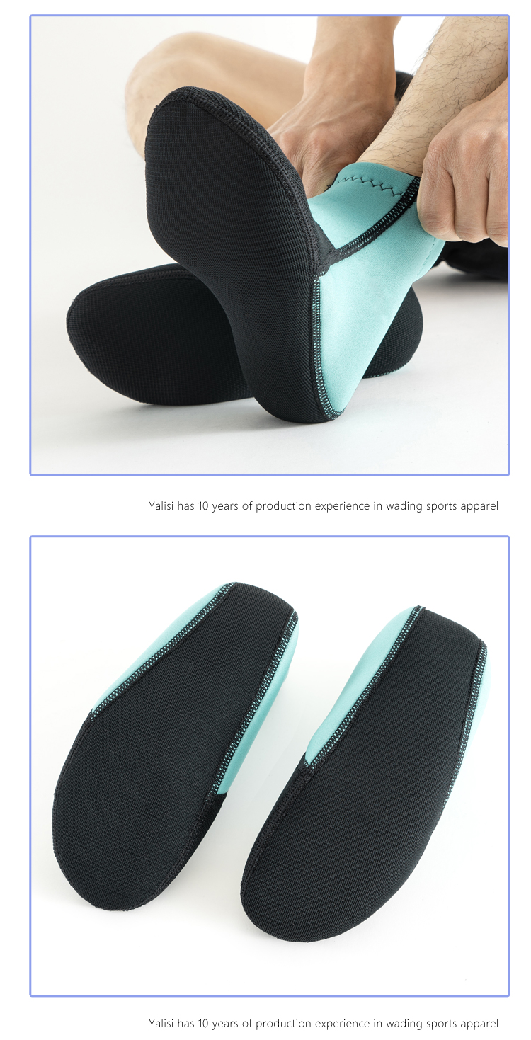 Custom Dive Socks, Snorkel Socks, Protective Beach Socks, Camouflage Wetsuit Socks for Surfing