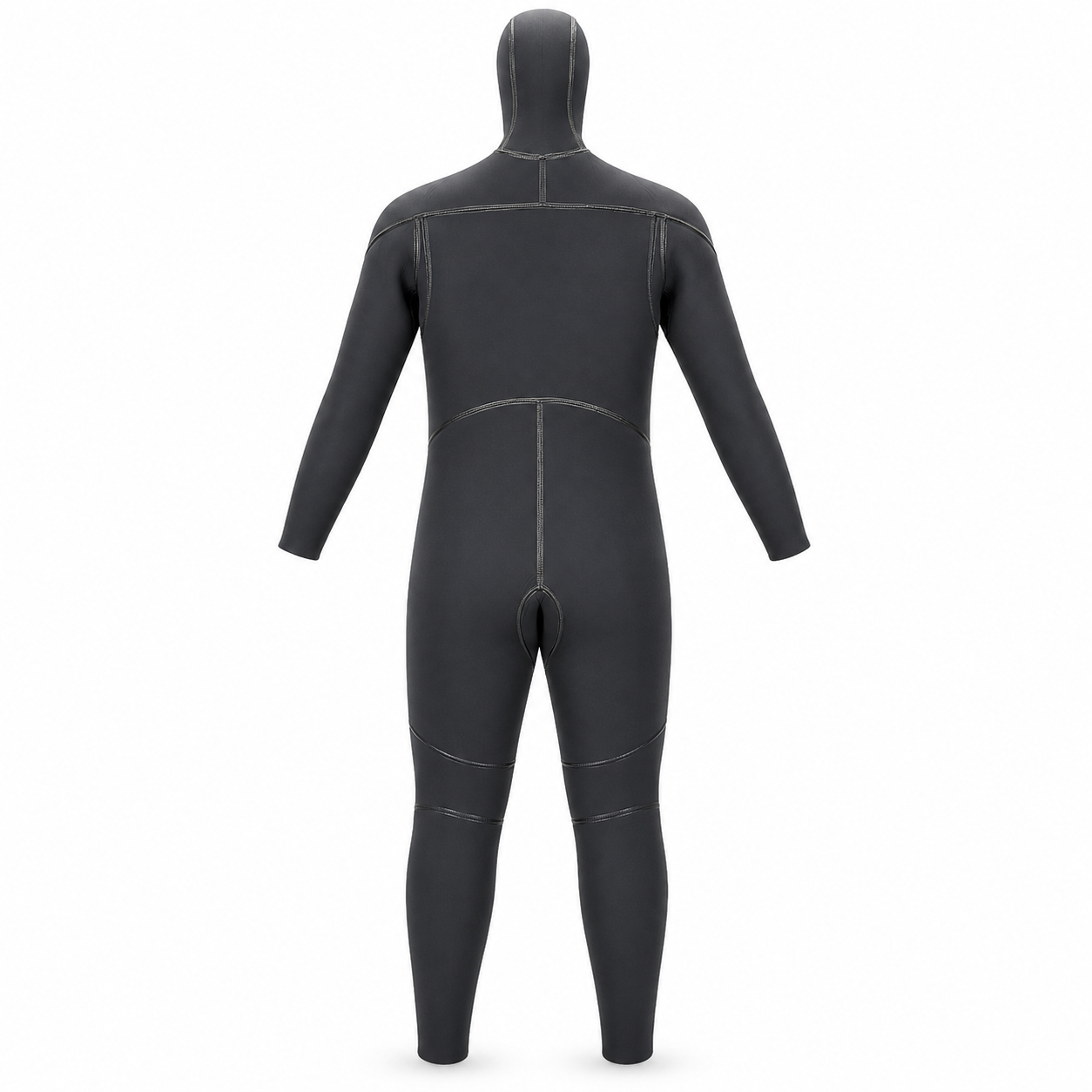 Front-Zip Wetsuit for Scuba Diving & Snorkeling, Custom Neoprene Laminated Blind-Stitched Wetsuit, OEM/ODM Factory Production